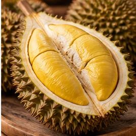 AI-generated illustration of Durian; not a documentary photograph.